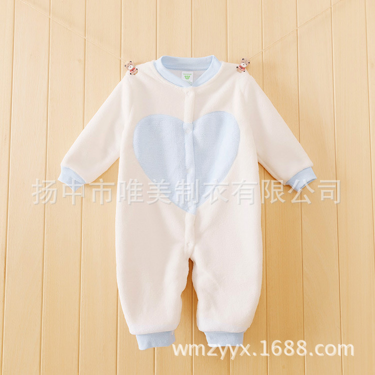 秋冬季寶寶春季新生兒長(zhǎng)袖外出服