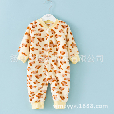 秋冬季寶寶春季新生兒長(zhǎng)袖外出服